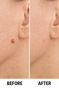 Skin tags removal Brentwood before and after